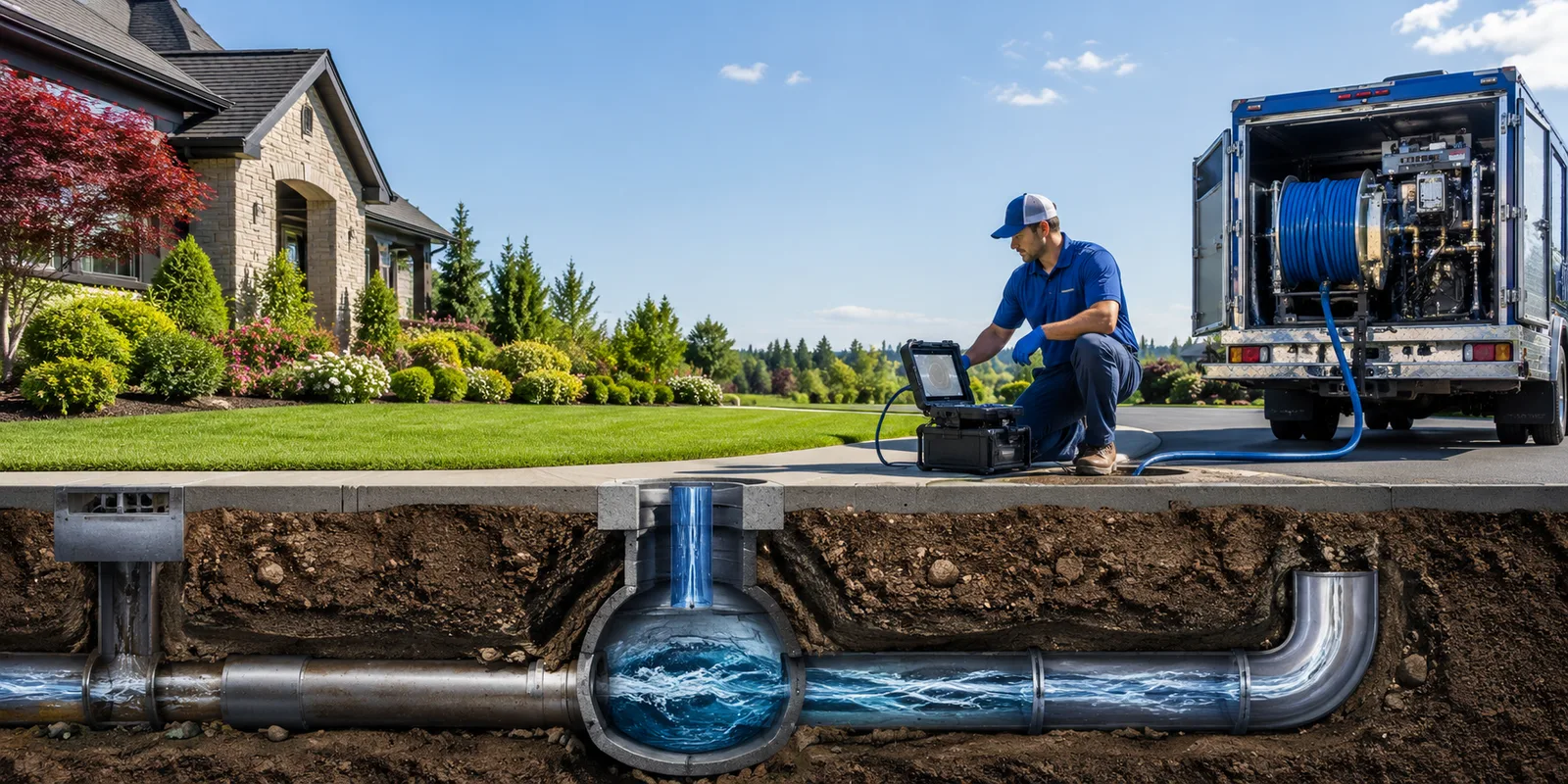 Drainage restoration information for Eskdale, WV